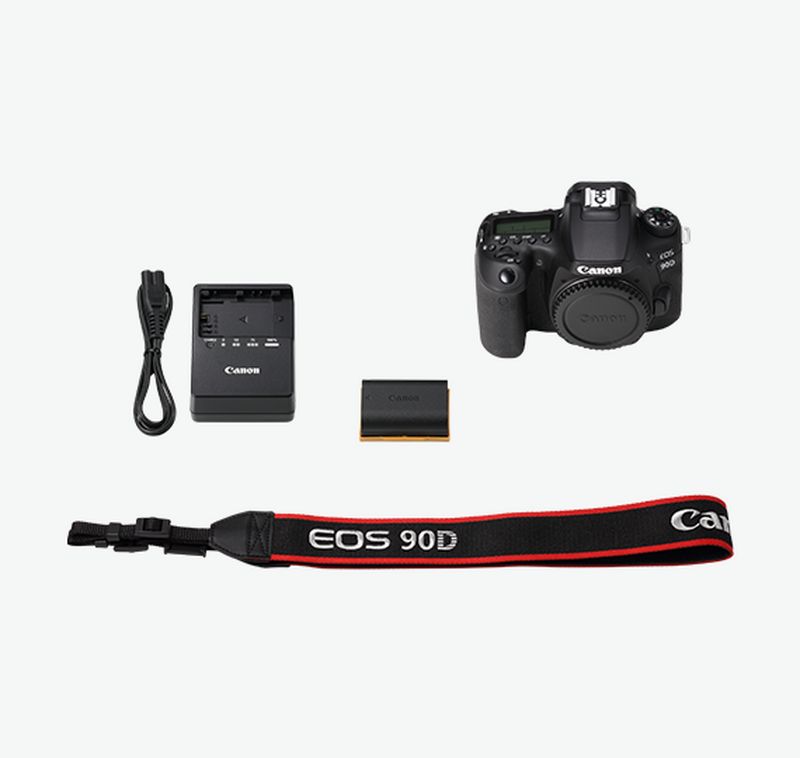 Canon EOS 90D - What's in the box